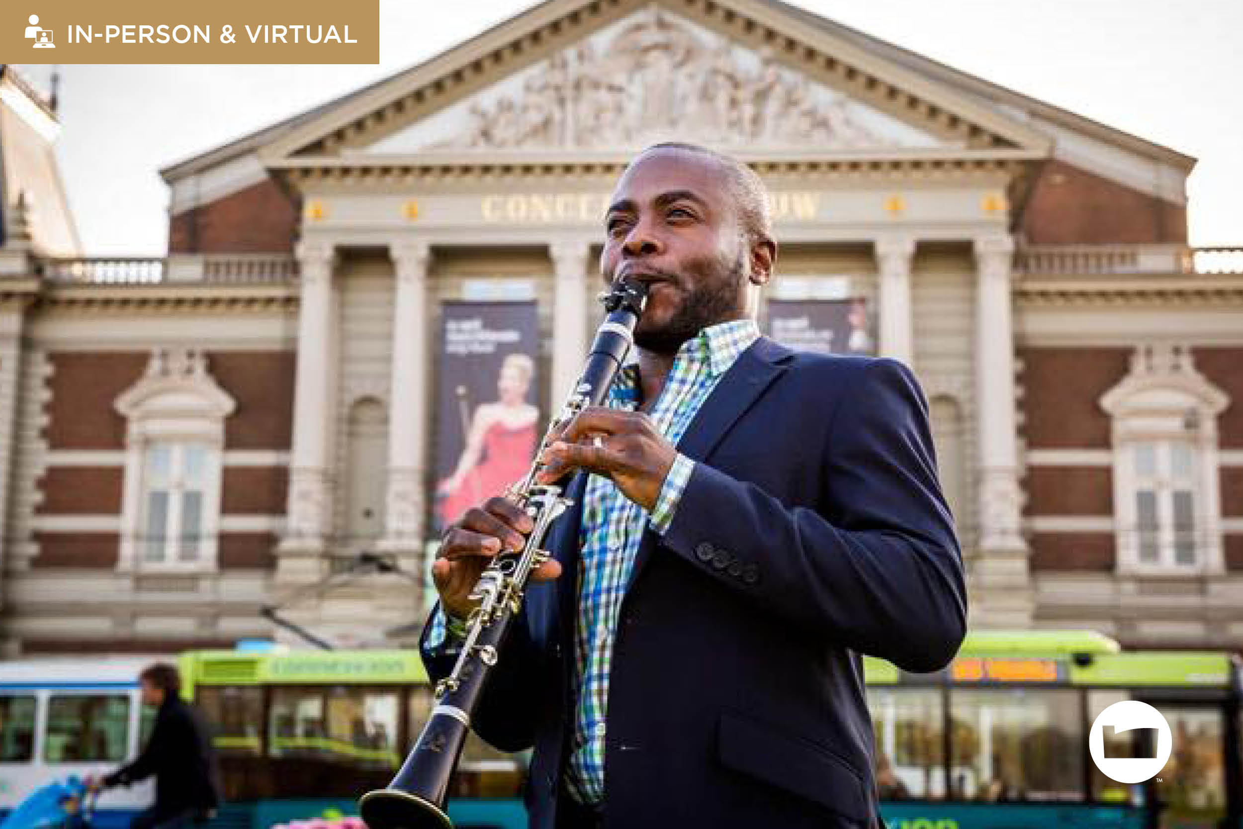 Anthony McGill playing clarinet