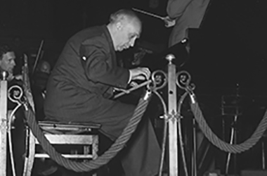 Robert Casadesus playing piano