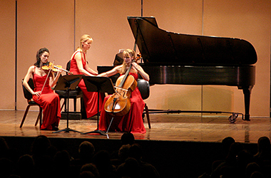 Eroica Trio on stage