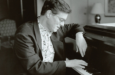 Peter Serkin playing a piano