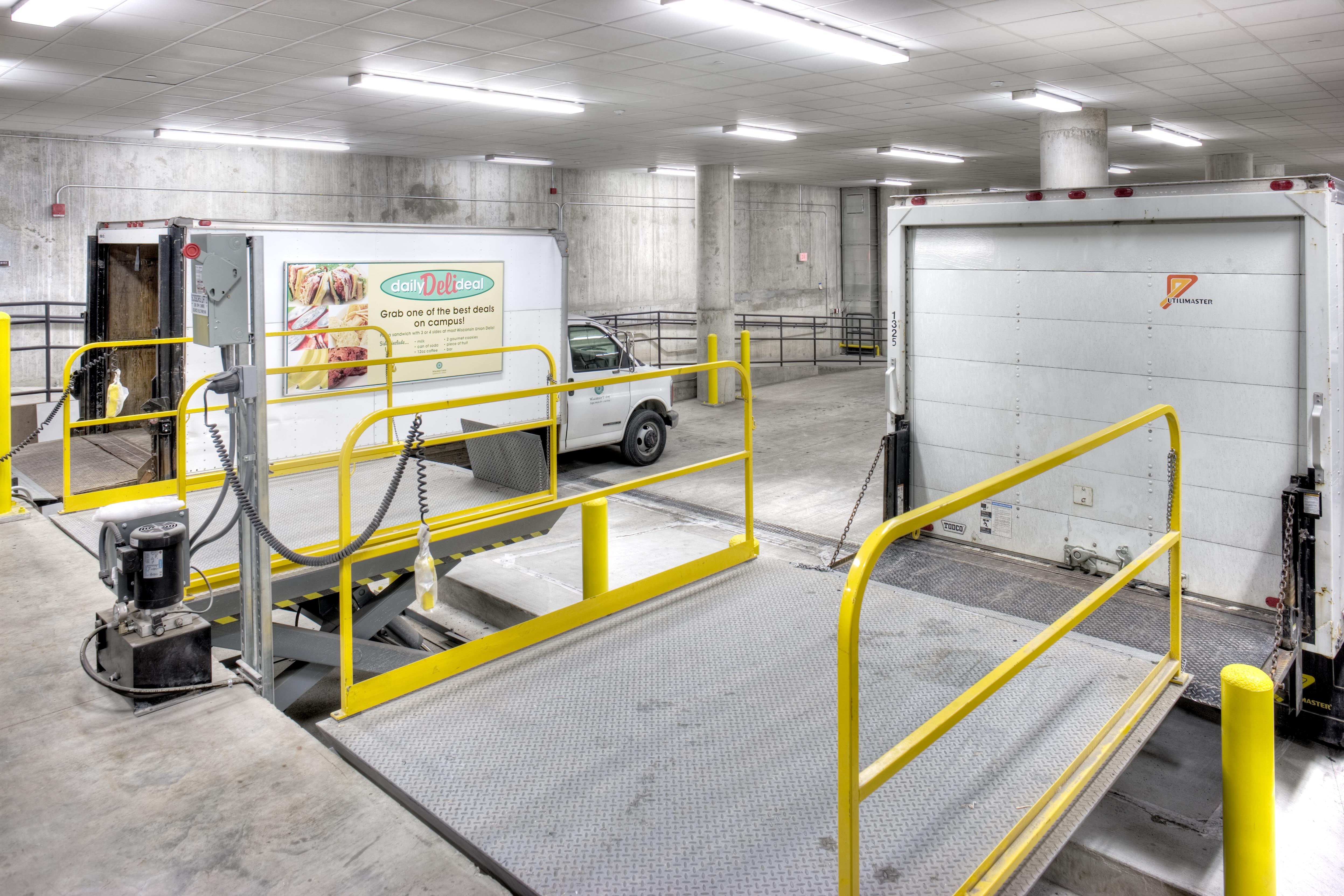 Union South Interior Loading Dock