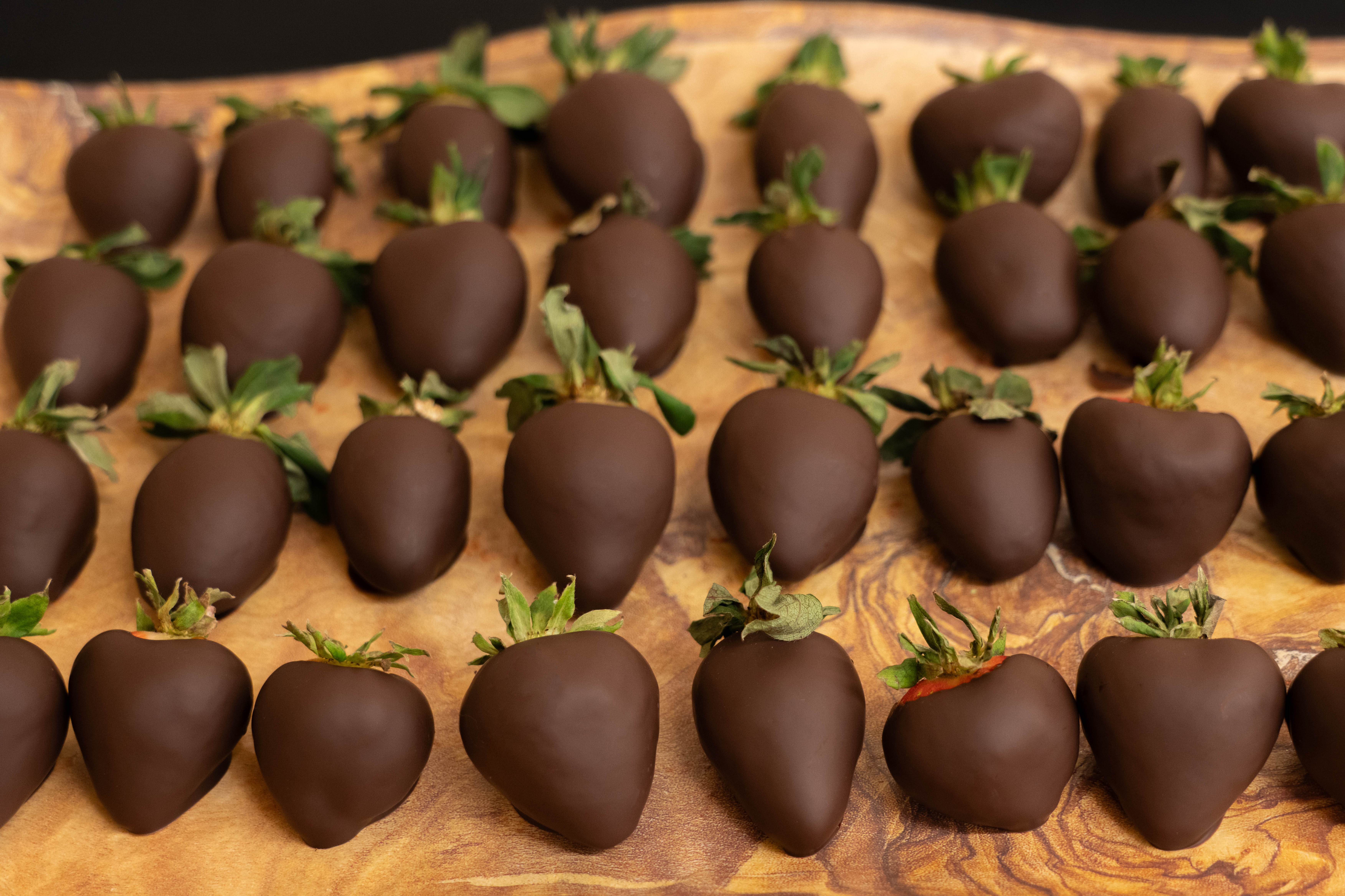 Chocolate-Dipped Strawberries