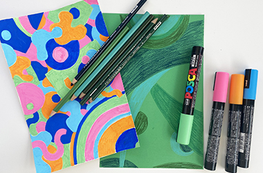 Paper weaving art supplies