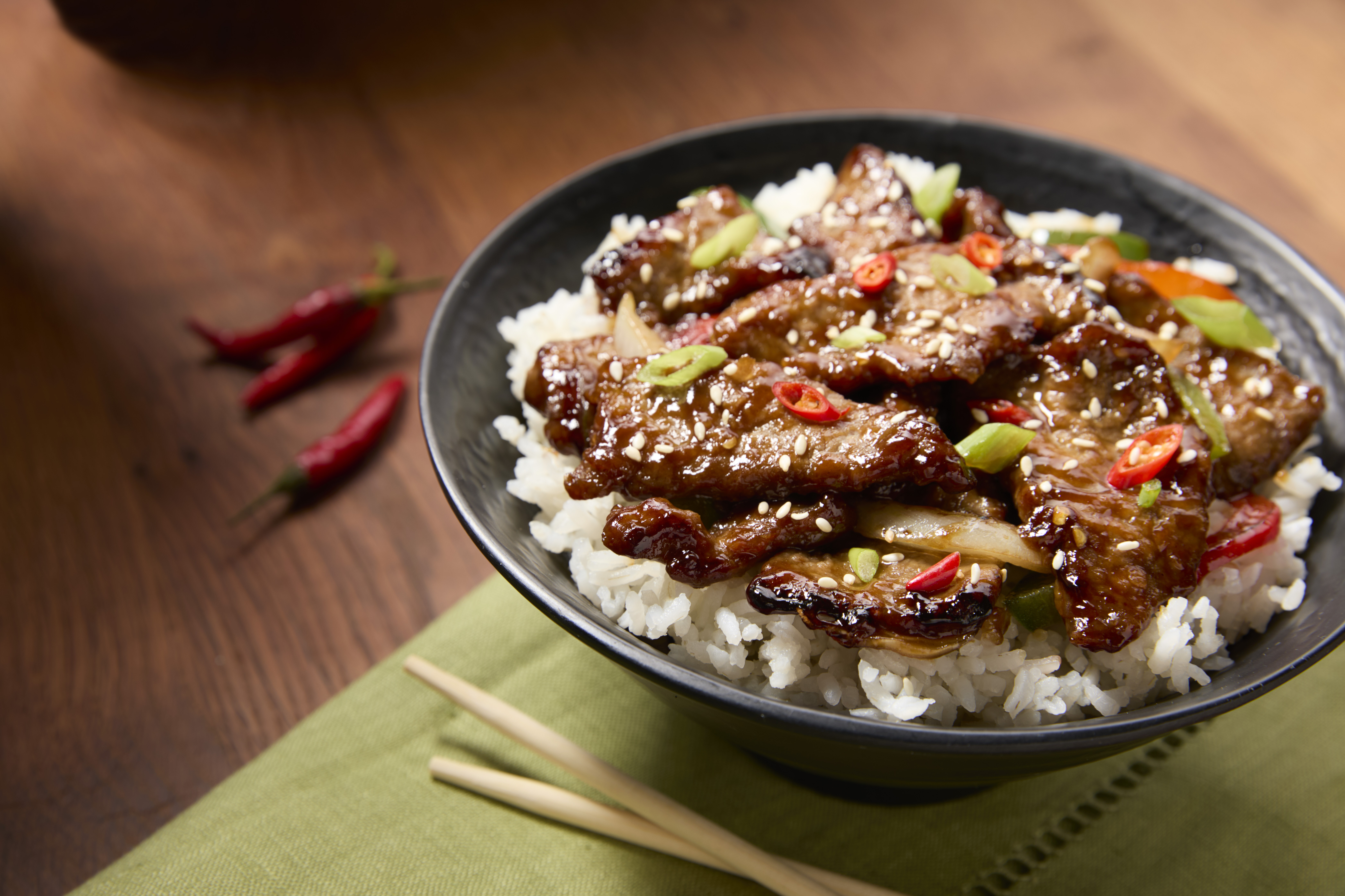 Ginger Root Mongolian Beef