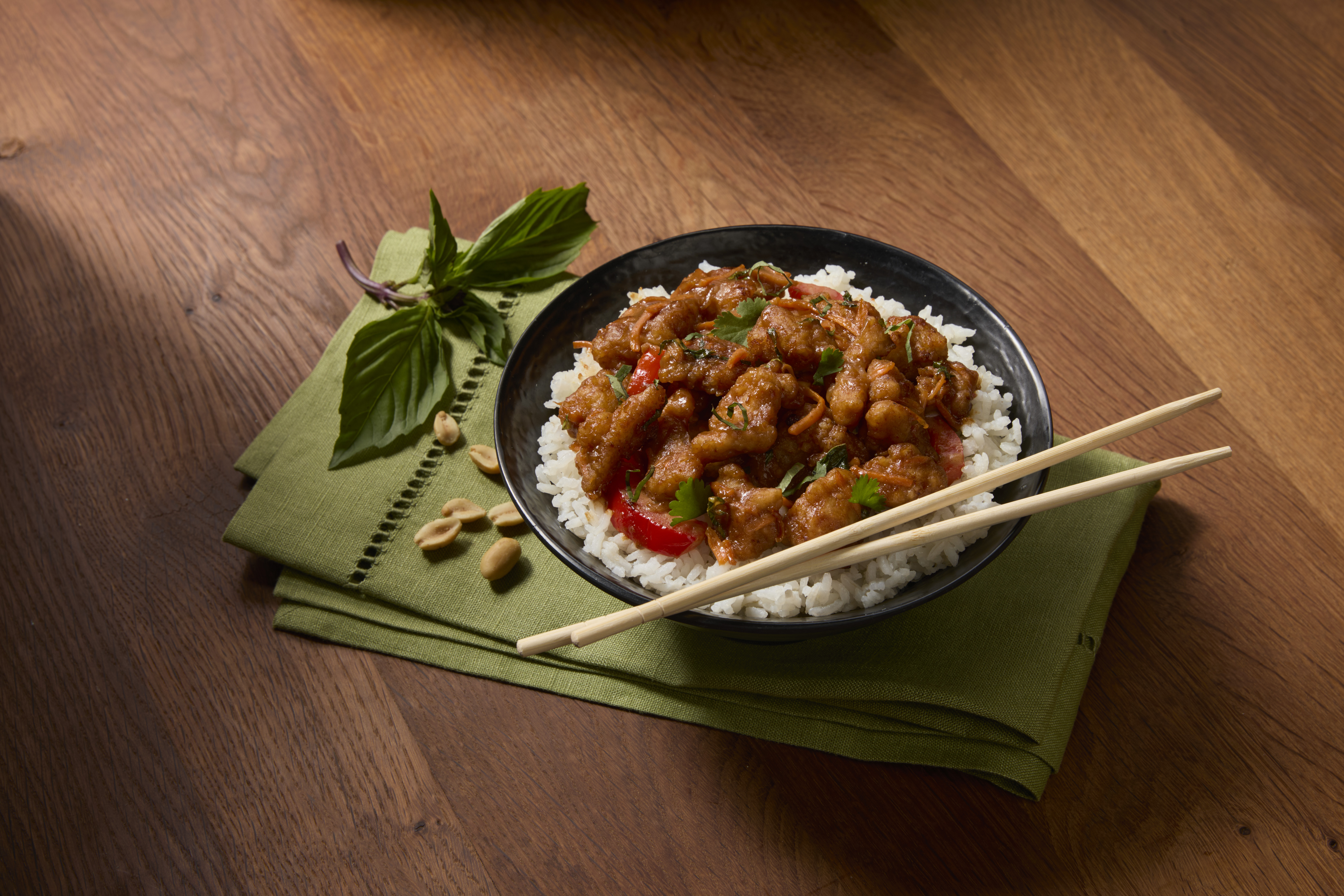 Ginger Root Peanut Butter Chicken