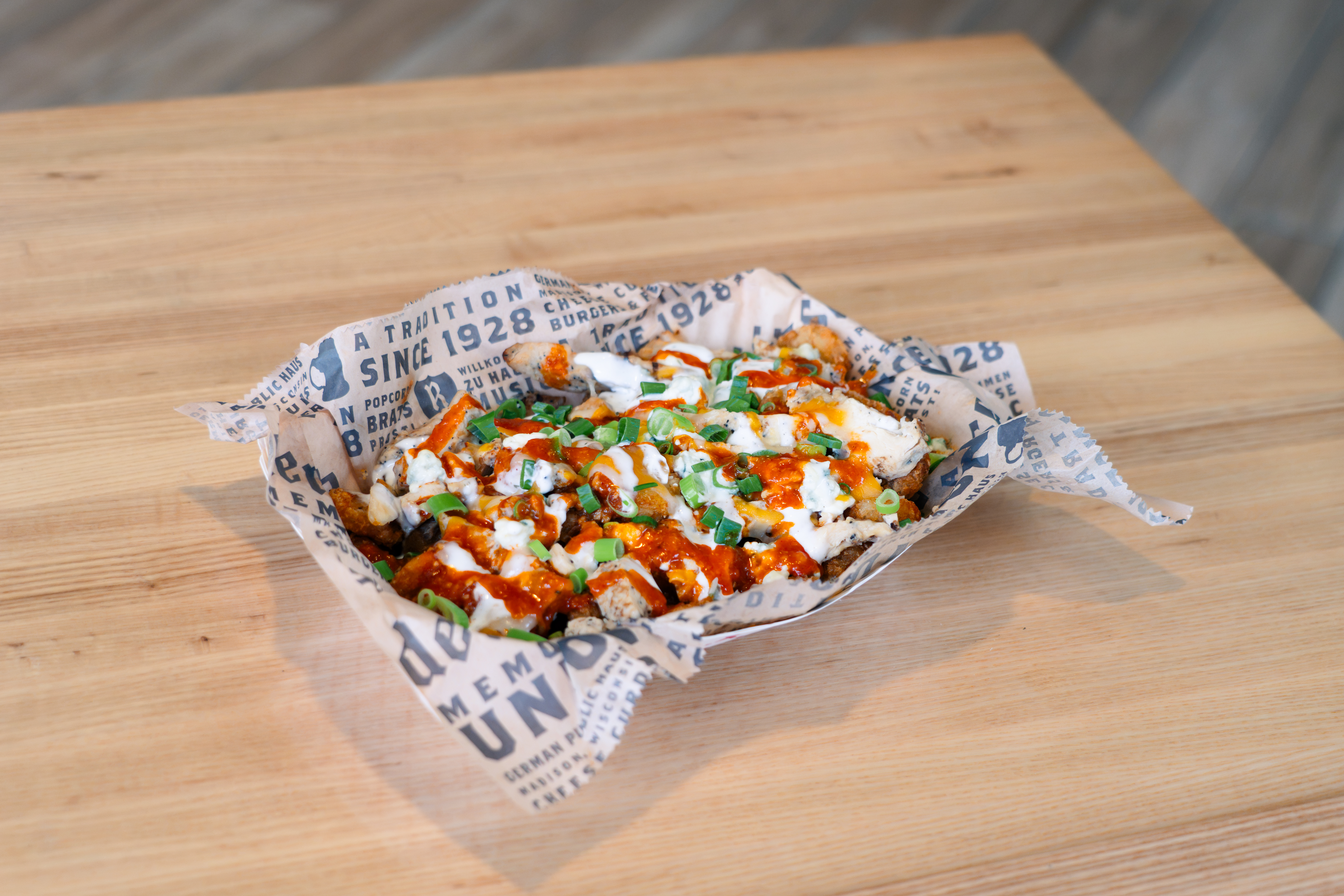 Buffalo Chicken Totchos