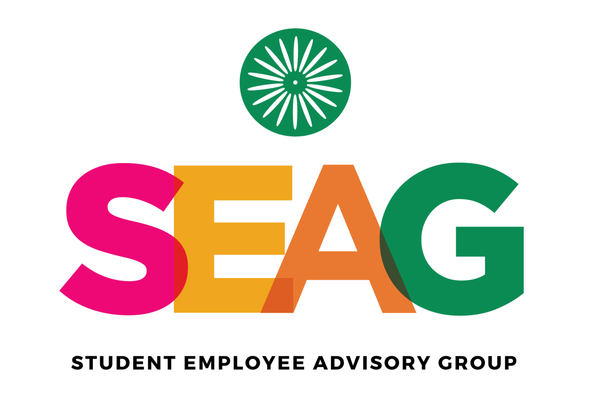SEAG logo: Student Employee Advisory Group
