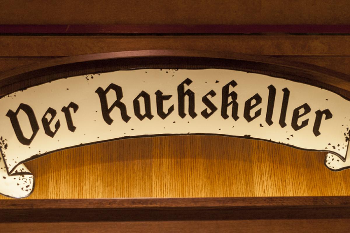 Der Rathskeller Sign