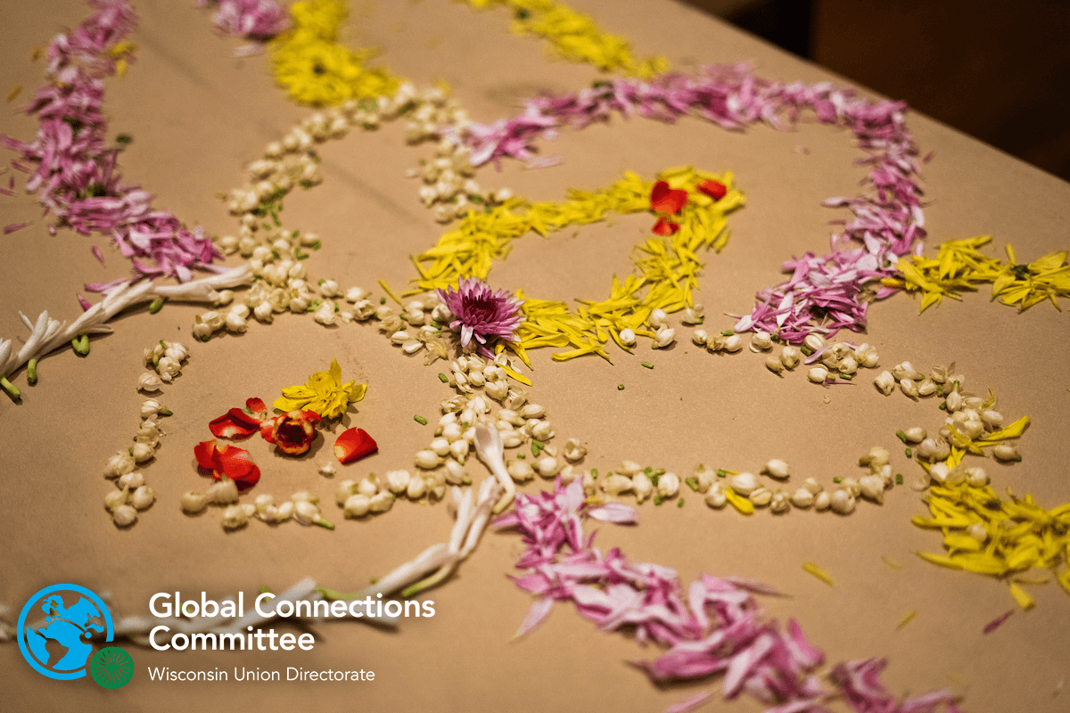 WUD Global Connections flower arrangement