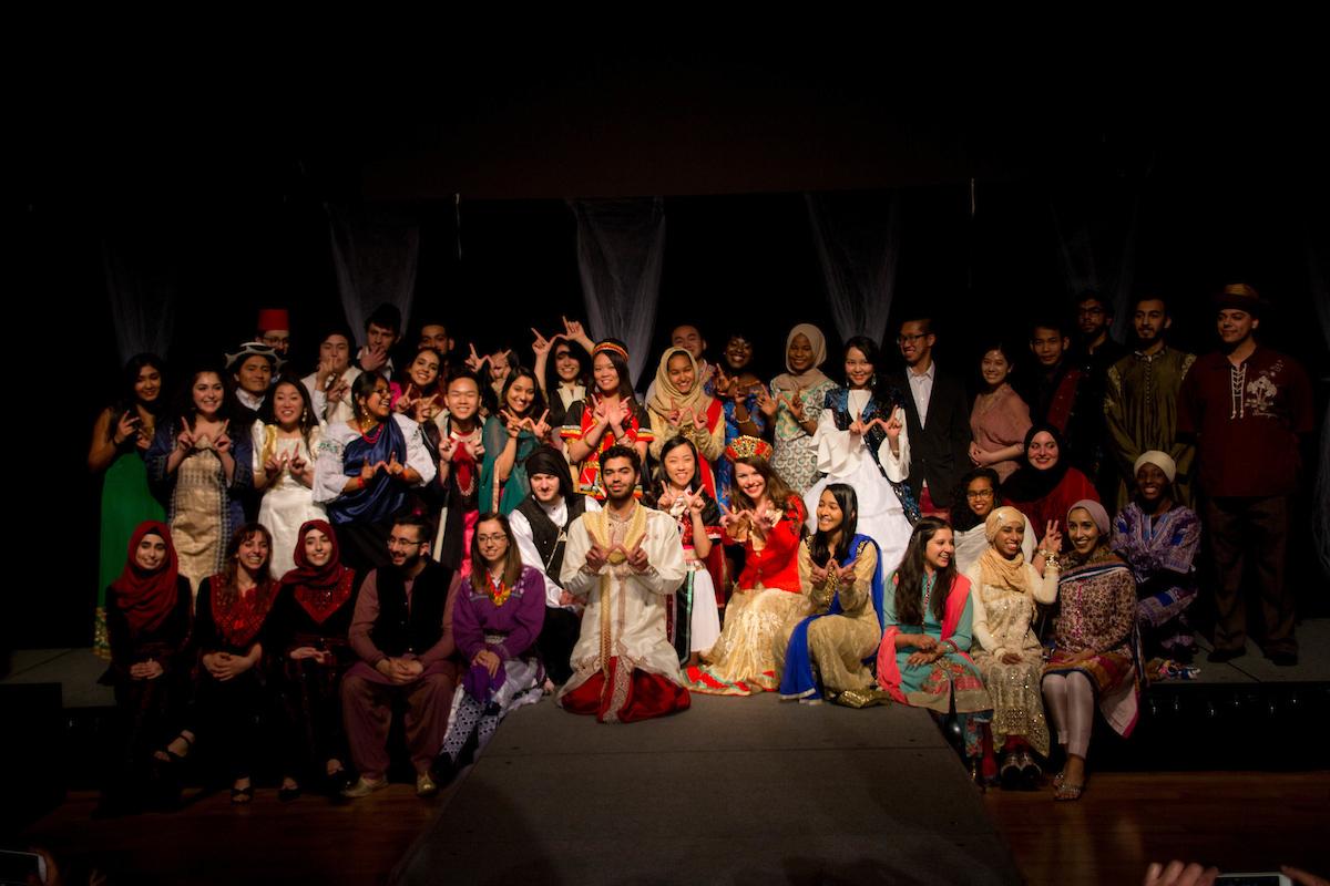 Group photo at the WUD GloCo World Fashion Show