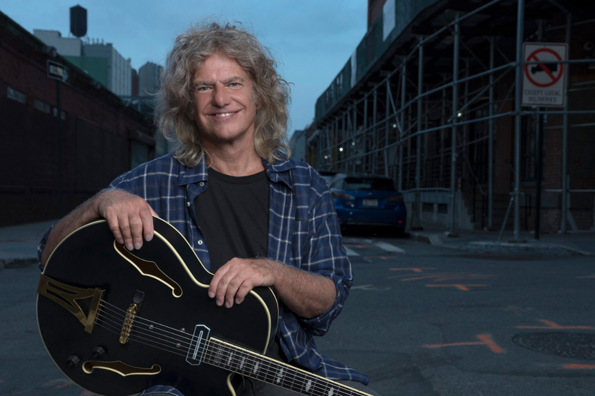 Photo of Pat Metheny.