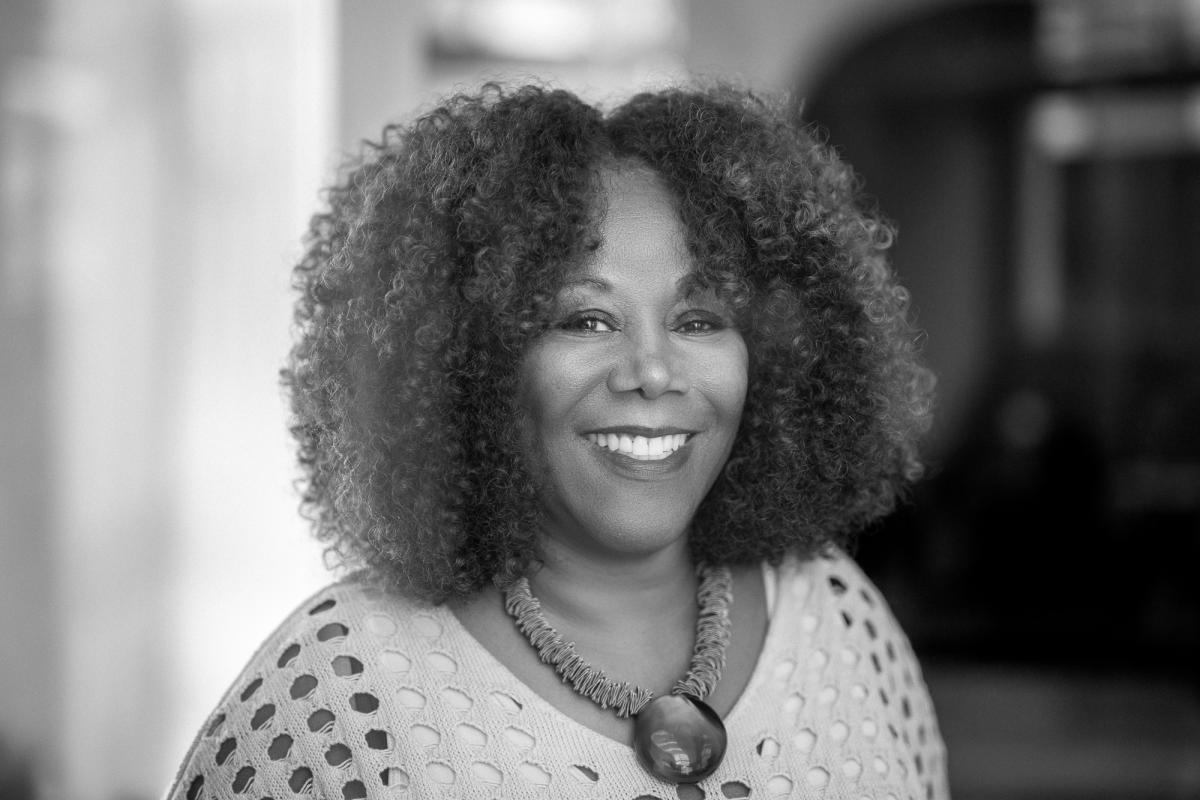 A headshot of Ruby Bridges smiling.