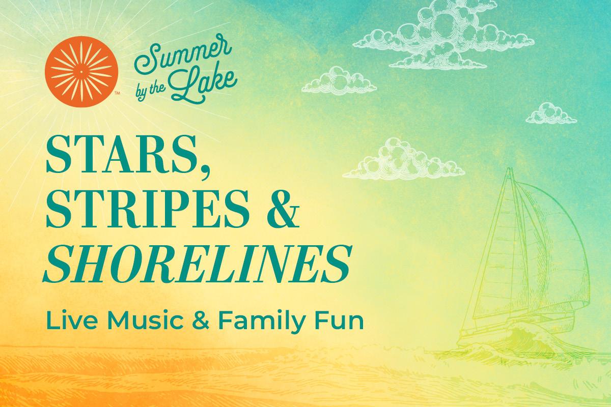 Stars, Stripes and Shorelines Event Graphic