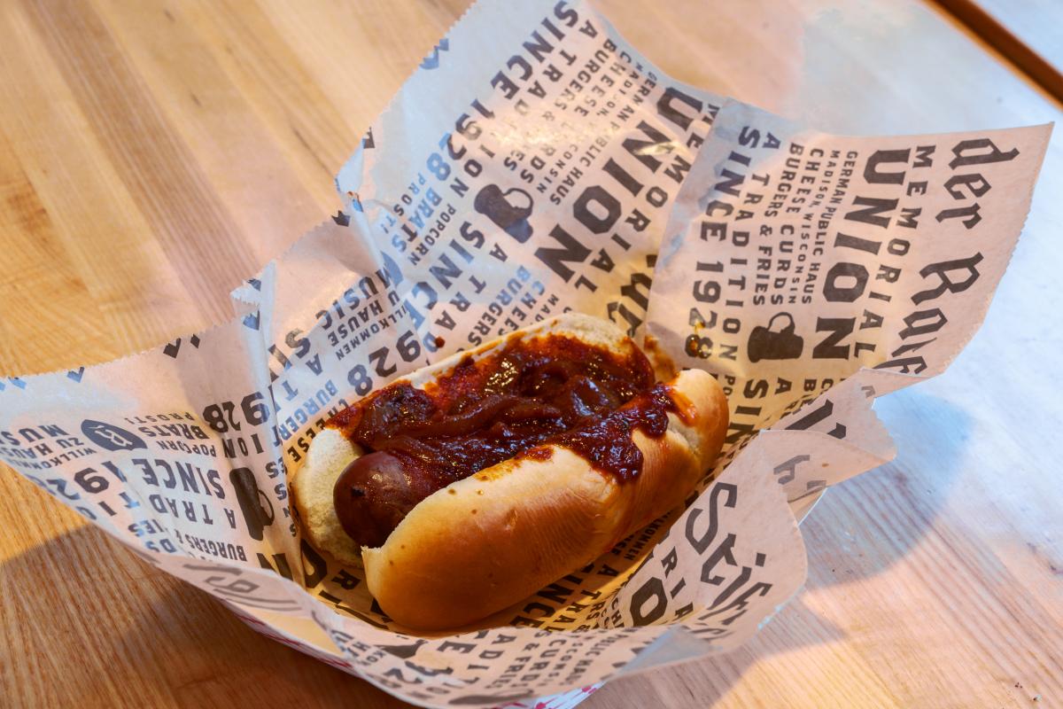 Oktoberfest Currywurst Sandwich