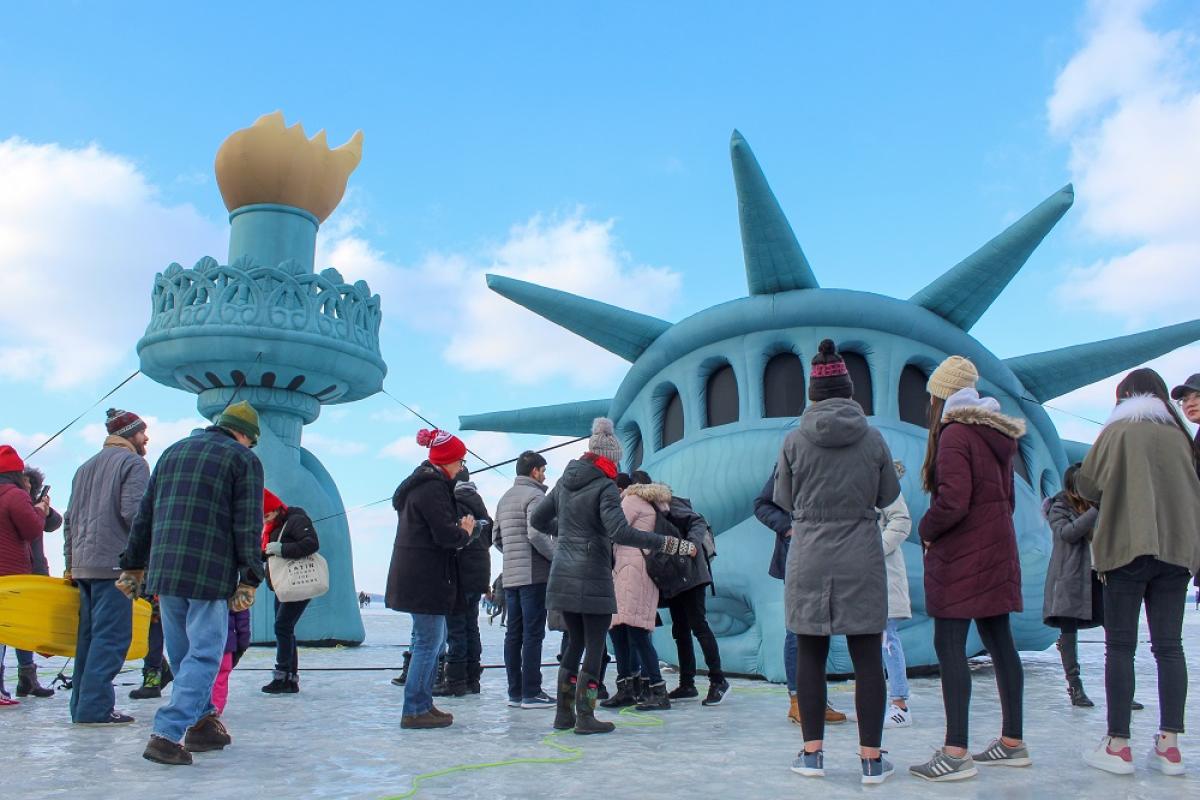 WUD Lady Liberty Display SP 12