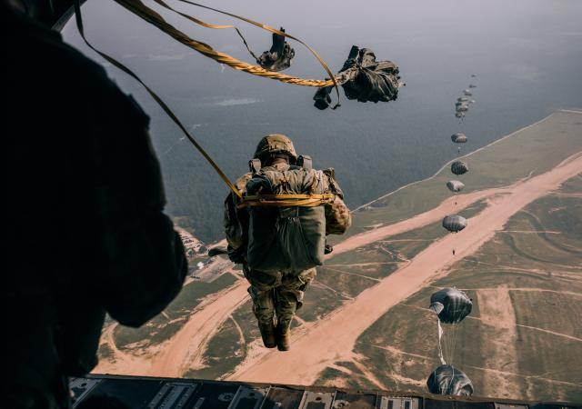 U.S. Army Heli-Jump
