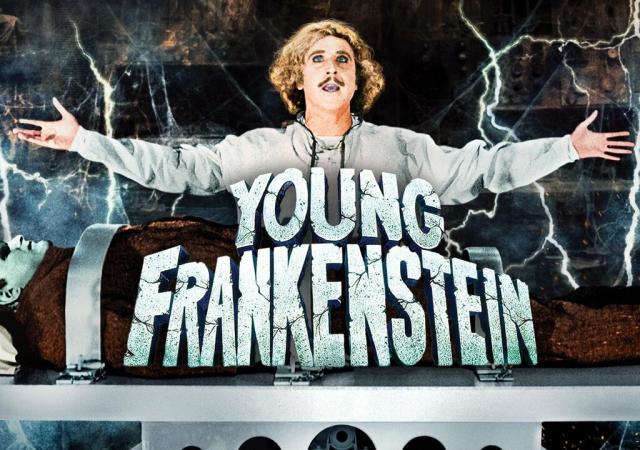 Poster for film Young Frankenstein.