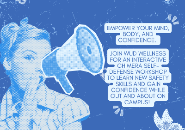 Join WUD Wellness for a Chimera Self Defense workshop in The Well in Union South.