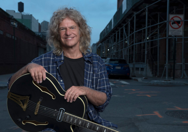 Photo of Pat Metheny.