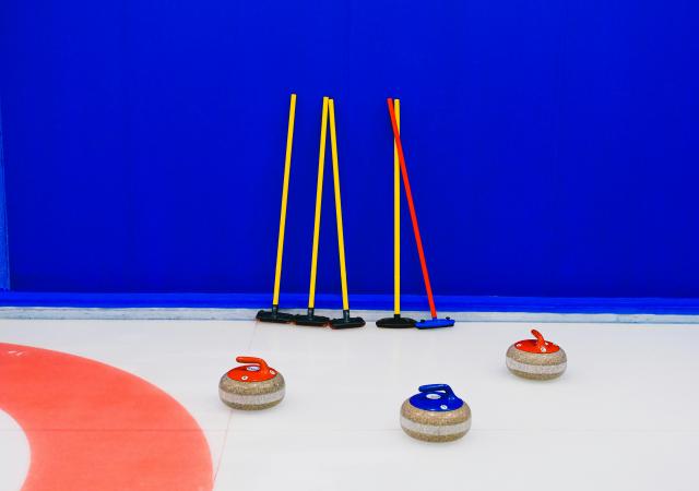 Winter Carnival Floor Curling
