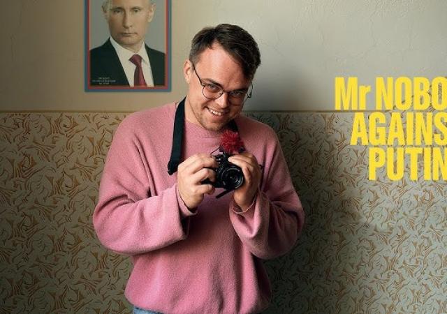 Poster for film Mr Nobody Against Putin