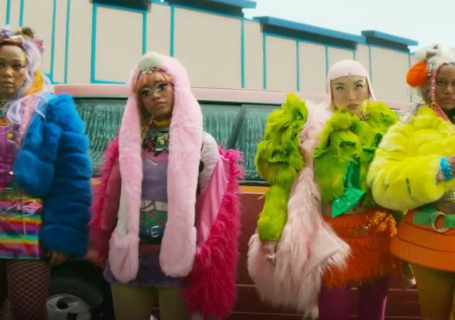 Still from film I Love Boosters (2026).