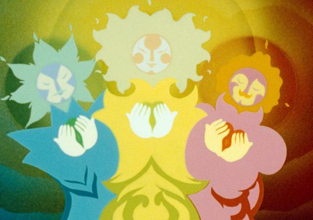 Still from film Son of the White Mare (1981).