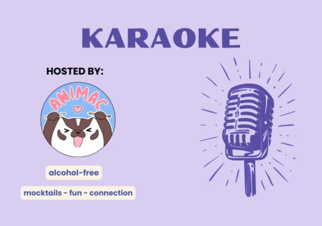 Karaoke hosted by Animation Club