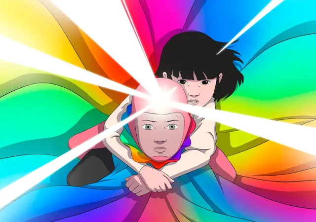 Still from film Arco (2025).