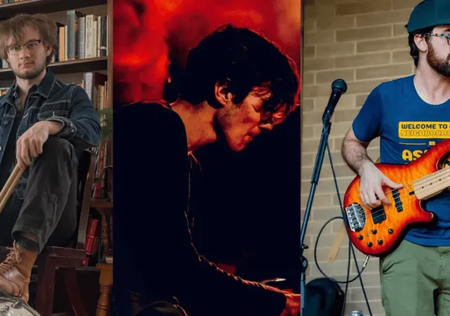 Three images of the members of ContraBand