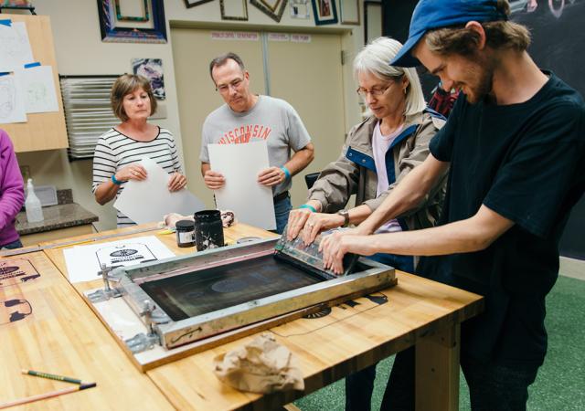 Screen printing class1161