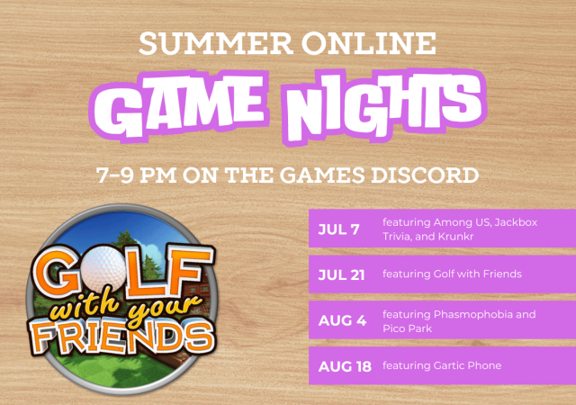 Summer Online Game Nights cal3
