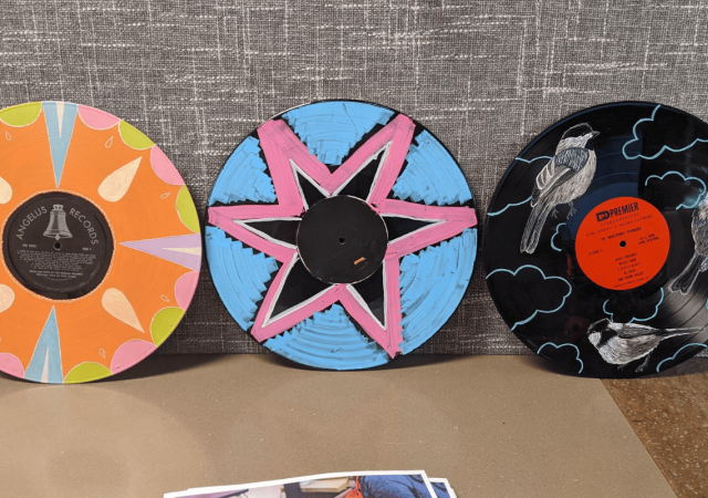 Vinyl Record Painting 1