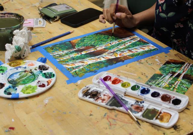 Wheelhouse Watercolor Painting 2023 Annika Carter 11