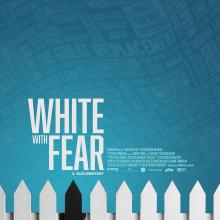 Poster for film White with Fear