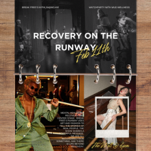 WUD Wellness is hosting a watchparty for Recovery on the Runway: Break Free's NYFW Showcase. In the Well at 6:00pm.