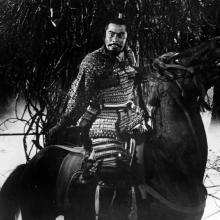 Still from film Throne of Blood (1957).