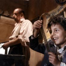 Still from film Cinema Paradiso. 