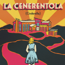 Colorful illustration for UW Opera's "Le Cenerentola."