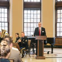 Veterans Day Breakfast Flag Dedication BE 21